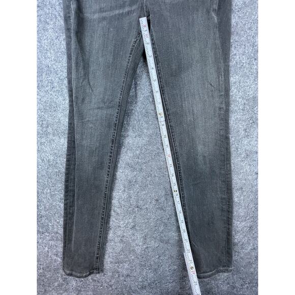 Rag & Bone Jeans Womens 24 Grey Coated Dime Skinny Slim Stretch - Picture 5 of 7